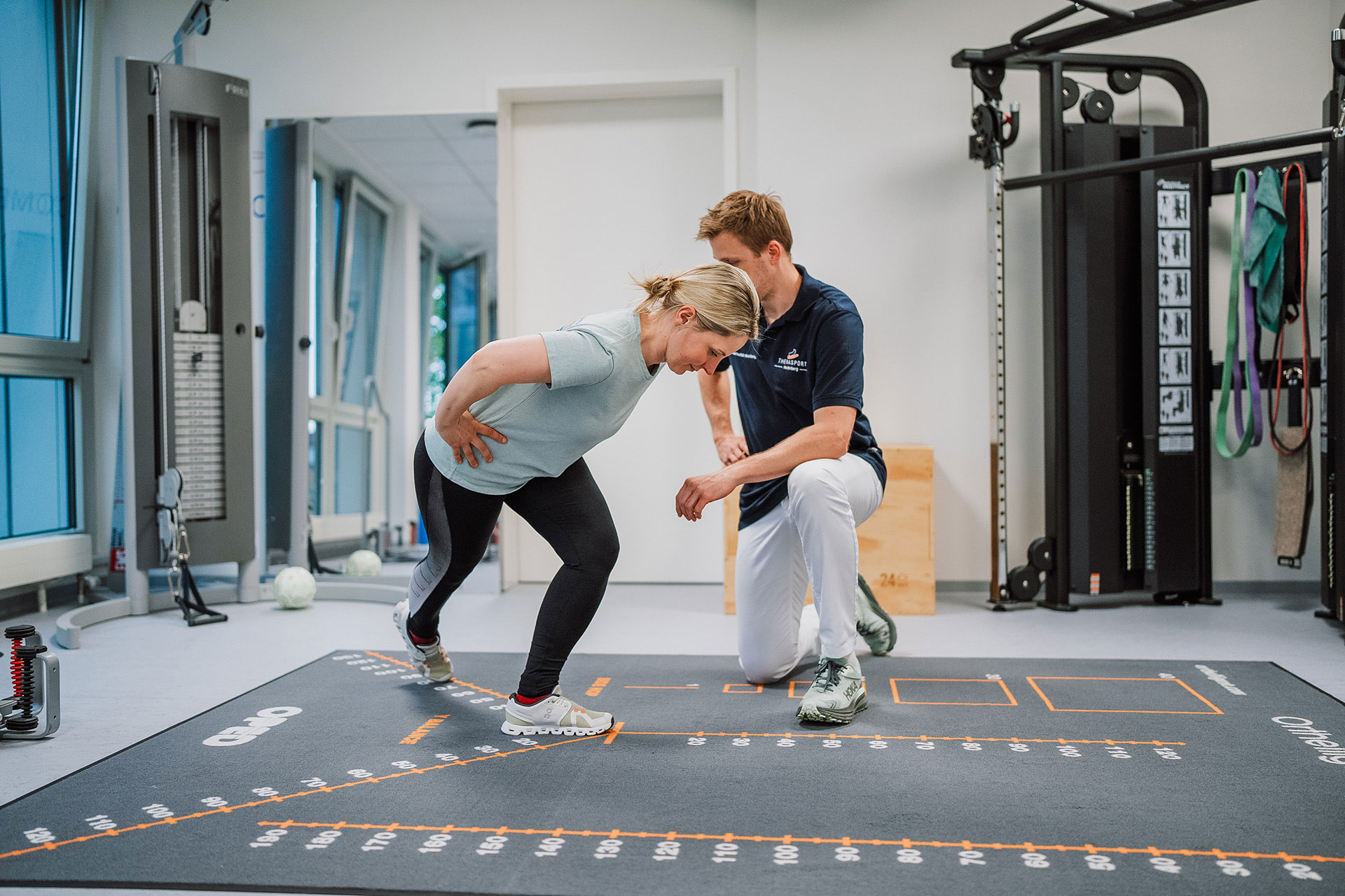 THERASPORT Heidelberg Training unter fachkundiger Anleitung